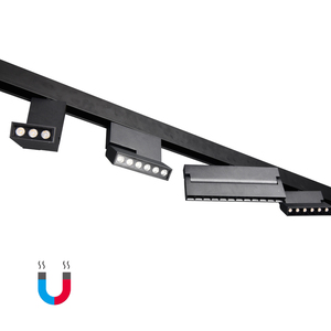 Led Theo Dõi Ánh Sáng Tuyến Tính Đường Sắt Cob Dimmable 48V Nhúng Ánh Sáng Từ Đường Sắt Theo Dõi Đèn Hệ Thống Chiếu Sáng - Product Image 5