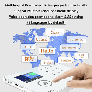 Hoàn Chỉnh <span class=keywords><strong>Home</strong></span> An Ninh Báo Động Thiết Lập Wifi/GSM/4G Không Dây Tuya Ứng Dụng Thông Minh 433Mhz Nhà Hệ Thống Báo Động Hỗ Trợ IP Wifi Máy Ảnh - Product Image 3