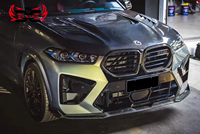 Capó de Fibra de Carbono de Alta Calidad, Estilo AE, Cubierta del Motor, Compatible con BMW X5M F95 X6M F96 X5 G05 X6 G06 M Power Body Kit