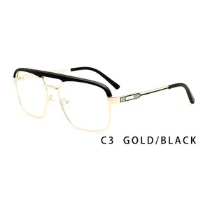 Grosir berbagai macam Harga Murah bingkai kacamata stok logam kacamata optik tersedia bingkai kacamata untuk kacamata