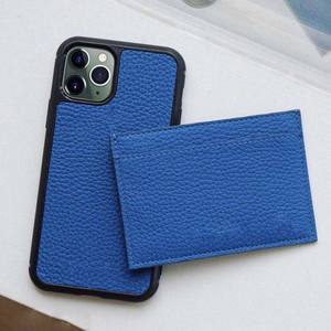 Nouveau Logo personnalisé de luxe <span class=keywords><strong>TOGO</strong></span> pleine fleur en cuir de vachette véritable <span class=keywords><strong>housse</strong></span> de téléphone pour Iphone 12 13 14 15 Pro Max 14 Plus - Product Image 6