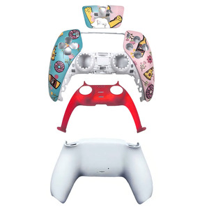 เคสเปลี่ยนสำหรับจอย PS5 - <span class=keywords><strong>EXtremeRate</strong></span> DIY ชุดเปลี่ยนเคสพร้อมสติ๊กเกอร์กันน้ำ ฝาครอบหน้าจอ และแผ่นสัมผัส - Product Image 5