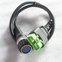 Connecteur ECTA Câble de diagnostic principal de câble OBD-II Vocom 88890304 pour connecteurs de test d'interface d'analyseur de moteur