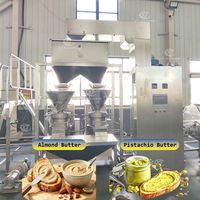 Broyeur colloïdal industriel en acier inoxydable pour beurre de noix, machine à broyer haute efficacité, équipement de broyage fin