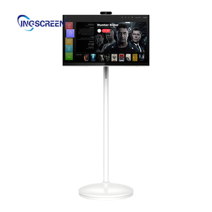 INGSCREEN amovible 1080p 60hz Mobile interactif Portable écran tactile <span class=keywords><strong>Tv</strong></span> moniteur support Smart <span class=keywords><strong>Tv</strong></span> sur roues - Product Image 2