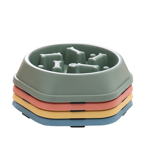 Novidades: Tigela de Alimentação para Pets com Baixo MOQ, Design Personalizado de Alta Qualidade, Tigela Plástica para Alimentação Lenta de Cães e Gatos para Fornecedores de Alimentos - Product Image 3