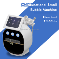 Appareil de dermabrasion portable 6 en 1, jet d'oxygène, aqua peel, nettoyage en profondeur du visage, rajeunissement de la peau, équipement de beauté SPA