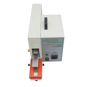 Elektrische Wrijving Kleurvastheid Tester Elektrische Wrijving Ontkleuring Testapparatuur Aatcc <span class=keywords><strong>Crockmeter</strong></span> Iso 105 Astm D2054 - Product Image 1