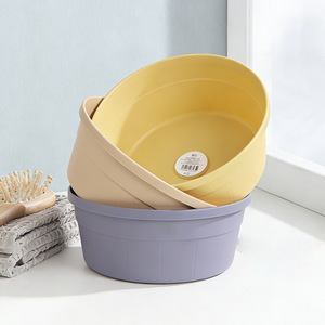 Bazén Redondo de Plástico Reforzado para Uso Doméstico, Lavabo para Pies, Lavabo para Estudiantes, Color Sólido L 6073 - Product Image 1