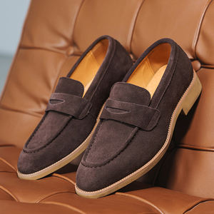 Mocasines de Cuero Genuino para Hombre, Zapatos de Vestir para Hombre, Zapatos de Moda para Bodas, Fiestas y Eventos - Product Image 2