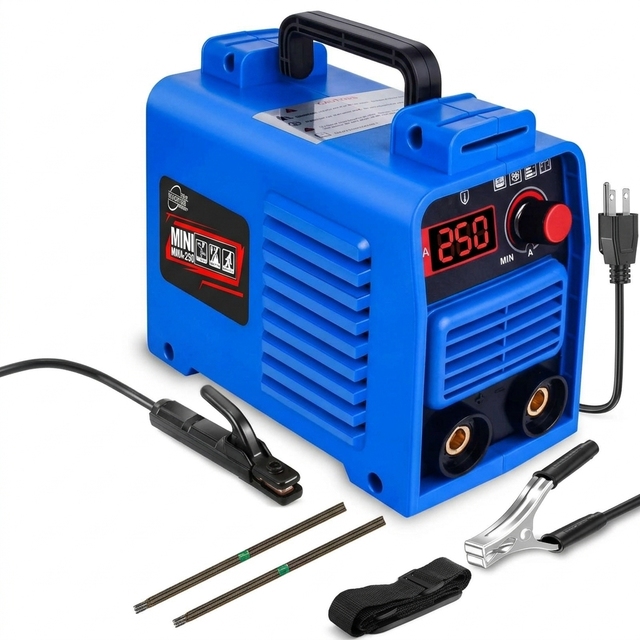 New Corotc High Efficiency Portable Mini Arc Inverter Welding Machine 220V Input 20-250A DC Motor Equipment Manual Metal Welders