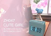 Nouvelle vente directe d'usine Horloge numérique LCD Comptoirs Bangla Horloge sexy
