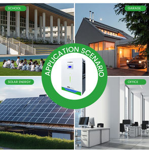 100ah 200ah 300ah 48vk 51.2v lifepo4 batterie lithium-ion à cycle profond écran LCD batterie LiFePO4 batterie au lithium murale - Product Image 6