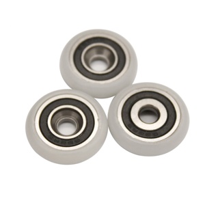 Polea S605RS, 4x19,2x5mm, 19mm, <span class=keywords><strong>ruedas</strong></span> para <span class=keywords><strong>puerta</strong></span> de <span class=keywords><strong>Ducha</strong></span> - Product Image 2