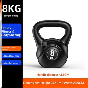 덤벨 케틀벨 쉐이핑 웨이트 로스 15kg 20kg 12kg 블랙 힙 리프트 힙 강화 엉덩이 강화 상업용 모델 - Product Image 4