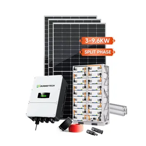 10 kW 5 kW Solarenergiesystemkit für Wohngebäude - Premium-Off-Grid-Lösung mit Panels mit hoher Kapazität
