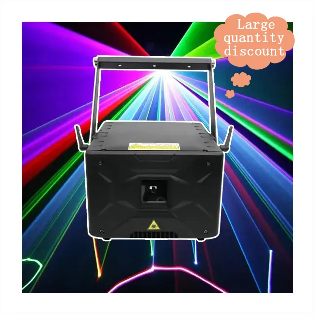 Animation rvb dj disco club laser 1-5w RGBfull couleur animation lazer lumières laser projecteur lumière laser dj lumière disco