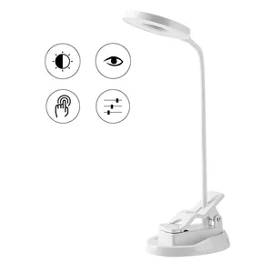 Portable untuk Pekerja Kantor Lampu Meja dengan Klip Meja Lampu Klip Pada Lampu Led Meja Clamp