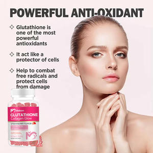 Hete Verkoop Natuurlijke L-Glutathion Huidverlichtende Glutathion Verminderde Whitening Huid Collageen Tanning Gummies - Product Image 3