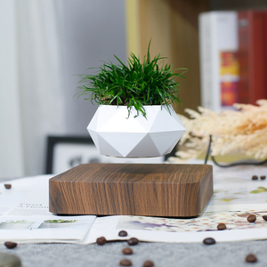 HCNT Vaso per Fiori Levitante con Base Quadrata, Decorazione per la Casa, Regalo Personalizzato, Idea Regalo di Natale - Product Image 4