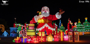 Tùy Chỉnh Thiết Kế Đường Phố Kỳ Nghỉ Đèn Ngoài Trời LED Giáng Sinh Trang Trí 3D Sáng Tuần Lộc Điêu Khắc Ánh Sáng LED Motif Ánh Sáng - Product Image 5