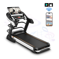 Tapis de course Ypoo avec YPOOFIT allemagne tapis de course de vitesse de fitness à vendre machine de course avec tv meilleur tapis de course