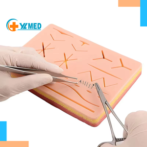 Aides pédagogiques pour la formation médicale : Modèle d'entraînement personnalisé en silicone pour la suture cutanée, coussin de pratique de suture cutanée - Product Image 4