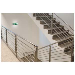 Signalisation de Sortie de Secours LED <span class=keywords><strong>Luminaire</strong></span> en Plastique IP65 pour Bâtiment 220V Source Lumineuse SMD Fonctionnement Maintenu - Product Image 6