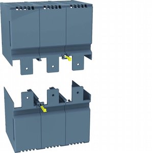 Kit Hager 2 Coperture per Connessioni Frontali Diritte per Interruttore H3 X630 H3+ P630 3P - Product Image 1