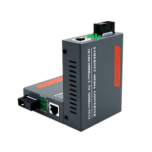 <span class=keywords><strong>Convertisseur</strong></span> de média fibre optique monomode multimode Gigabit 1 fibre 4 RJ45 10/100/1000M <span class=keywords><strong>TP</strong></span>-<span class=keywords><strong>Link</strong></span> pour FTTH 20km - Product Image 1