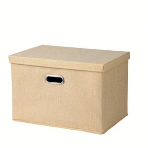 <b>Foldable</b> Storage <b>Box</b> Household Bedroom Finishing Fabric Sundries Toy Storage <b>Box</b> - Product Image 3