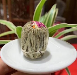 2023 sıcak satış el yapımı çiçek açan çay top zambak/Amaranth çiçeği kurutulmuş sanatsal çiçek çay sağlık ürün - Product Image 3