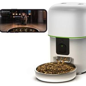 Groothandel 2L 4L Slimme WiFi Video Automatische Hondenvoeder voor Afstandsbediening en Voeden van Huisdieren met Grote Capaciteit - Product Image 4