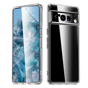 Custodia per telefono trasparente in acrilico per <span class=keywords><strong>iPhone</strong></span> 16 15 14 13 12 <span class=keywords><strong>11</strong></span> Bayer materiale Anti ingiallimento <span class=keywords><strong>cover</strong></span> per Samsung per Google - Product Image 2