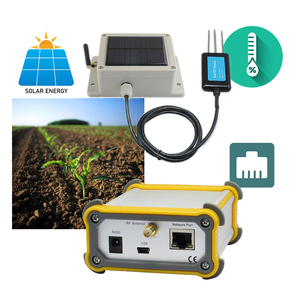 ระบบตรวจสอบดินแบบไร้สายพลังงานแสงอาทิตย์ Thingsend พร้อมโปรโตคอล LoRa ส่วนตัว ระยะ 1200 ม. เซ็นเซอร์สัญญาณอนาล็อกไร้สายพลังงานแสงอาทิตย์ - Product Image 1