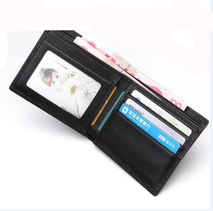 Hot Selling Mens Retro Genuine Leather Wallet <strong>Bifold</strong> Slim Money Credit Card ID Holder <strong>Purse</strong> - Product Image 2