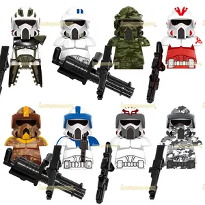 G0127 ARF Commander Trauma 91st Corps Lightning Squadron Clone Trooper Space Wars SW Building Block Figure Collect Toy Juguete