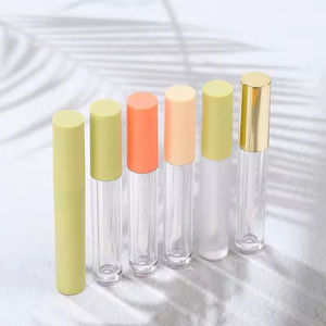 CY042 Personalización de Alta Calidad, Tubo de Brillo Labial Transparente de Cristal, Envases Vacíos para Brillo Labial de 3.5ml - Product Image 4