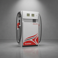 Distributeur de carburant en libre-service Censtar à 2 buses |   Pompe à essence à double tuyau économique pour petite station-service, certifiée CE OIML