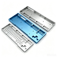 Custom Mechanical Keyboard Case, Multicolor Anodized Aluminum Alloy Instrument Housing Making