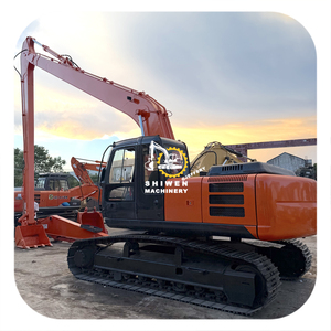 Excavatrice d'occasion Shiwen Stock Hitachi ZX200 avec flèche longue pour l'exploitation minière et le terrassement, excavatrice d'occasion Hitachi ZX200 ZX210 ZX240 à vendre - Product Image 1