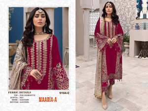 Filet à mouche à beurre lourd pakistanais Salwar Kameez indien Salwar Kameez fête porter Patiala Salwar Kameez chez le fournisseur en gros - Product Image 3
