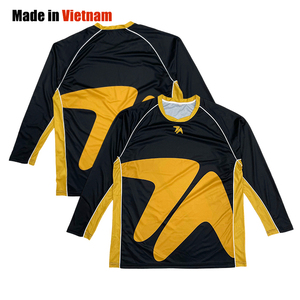 เสื้อยืดคอกลมแขนยาวลำลองผ้าโพลีเอสเตอร์แบบสั่งทำพิเศษ พิมพ์ลาย ระบายอากาศได้ดี สวมใส่สบาย เหมาะสำหรับวัยรุ่น เล่นกีฬา - Product Image 1