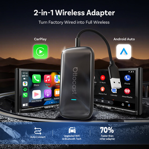 Adaptador Inalámbrico Portátil <span class=keywords><strong>Ottocast</strong></span> Más Rápido para CarPlay y <span class=keywords><strong>Android</strong></span> <span class=keywords><strong>Auto</strong></span> Wifi Carplay Aibox Modelo CA515-T con 1 Año de Garantía para Coches - Product Image 3