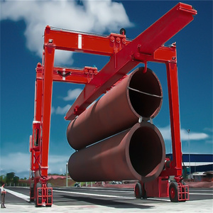 Rtg 40 80 120 tấn tùy chỉnh đa chức năng straddle tàu sân bay cao su tyred <span class=keywords><strong>container</strong></span> giàn cần cẩu 35 tấn động cơ động cơ để bán - Product Image 3