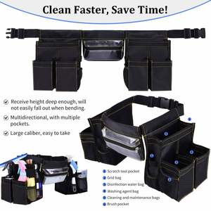 <b>Tool</b> Pouch Waist Bag Window Washing Cleaners Portable Housekeeping <b>Tool</b> <b>Belt</b> - Product Image 5