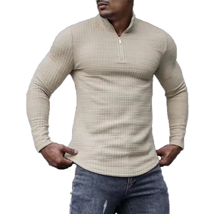 Custom Hoge Kwaliteit Heren Sport Activiteiten Met Lange Mouwen T-Shirt Snel Droog Training Heren Gym Sport Pullover - Product Image 2