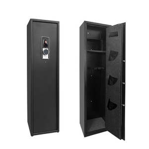Grande armoire en acier avec étagère amovible Coffre-fort pour armes de poing et coffre-fort pour armes à <span class=keywords><strong>feu</strong></span> et munitions - Product Image 1