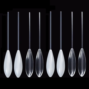 Flotteur de pêche anti-emmêlement Sbirolino en acrylique de 8g à 30g pour cannes à pêche spinning, aide au lancer flottante et coulante, amplificateur de leurre - Product Image 1