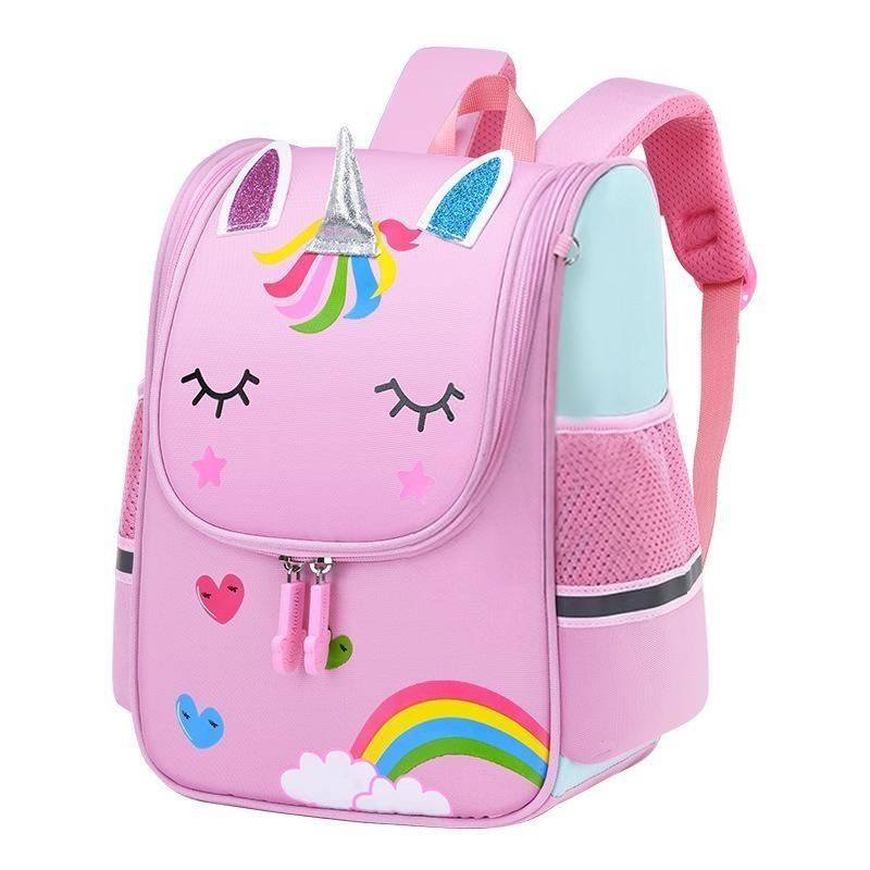 New Arrivals Cute Pattern Primary School Girls 6-12 Years Old Children  School Bags Girls 3-7 Grade Backpack